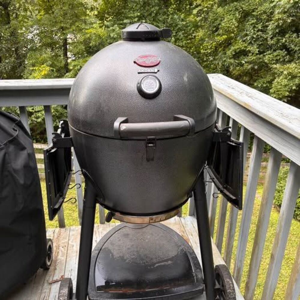 Char-Griller AKORN Kamado Charcoal Grill + Heavy-Duty Cover